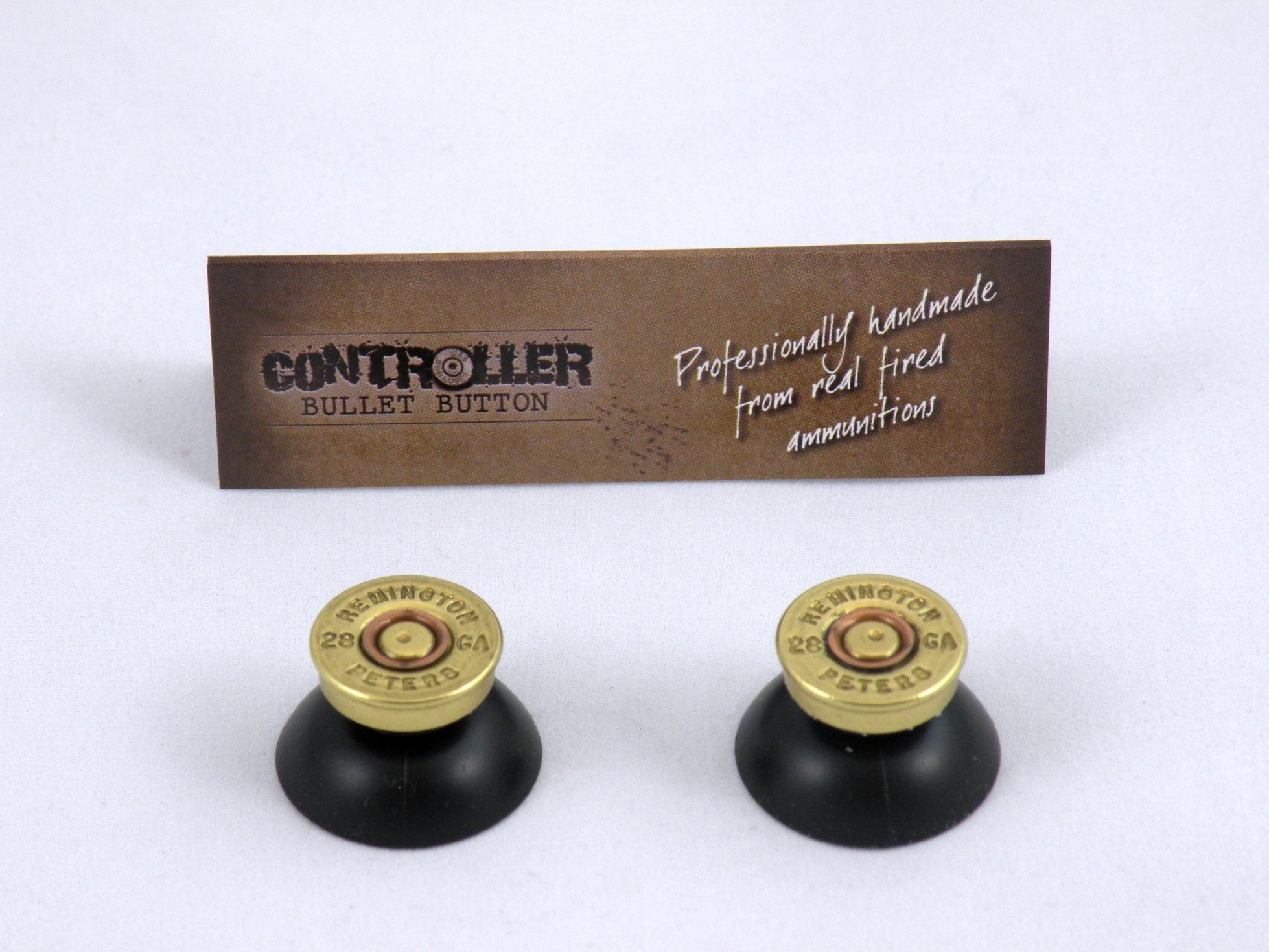 Pair of Thumbstick Bullet Brass+Brass for XBOX One Controller