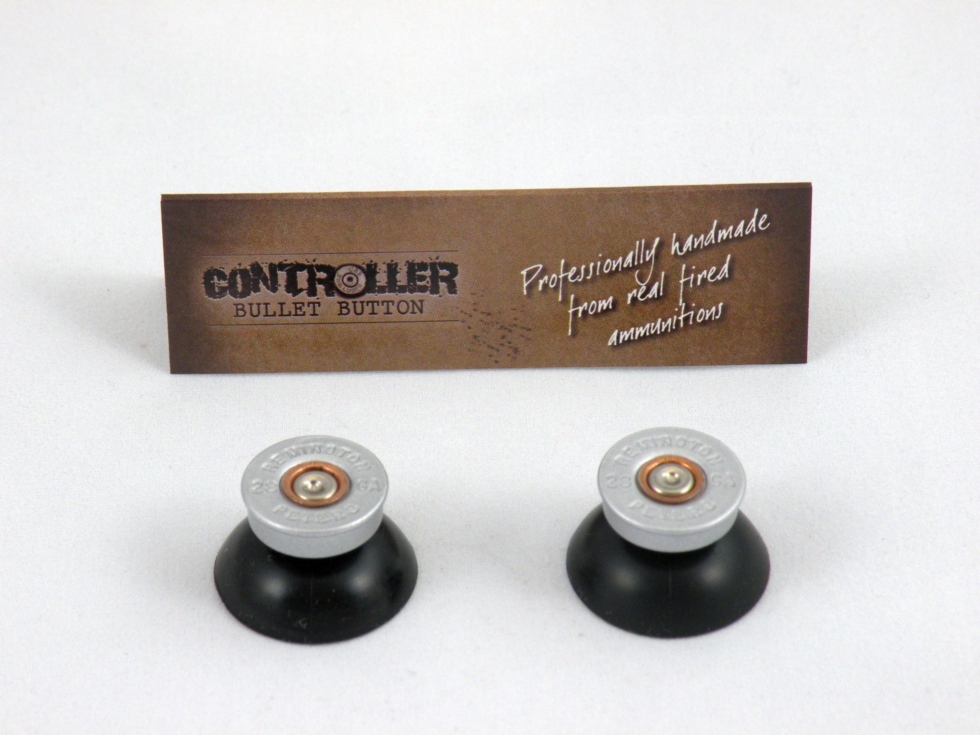 Pair of Thumbstick Bullet Nickel+Nickel for XBOX One Controller