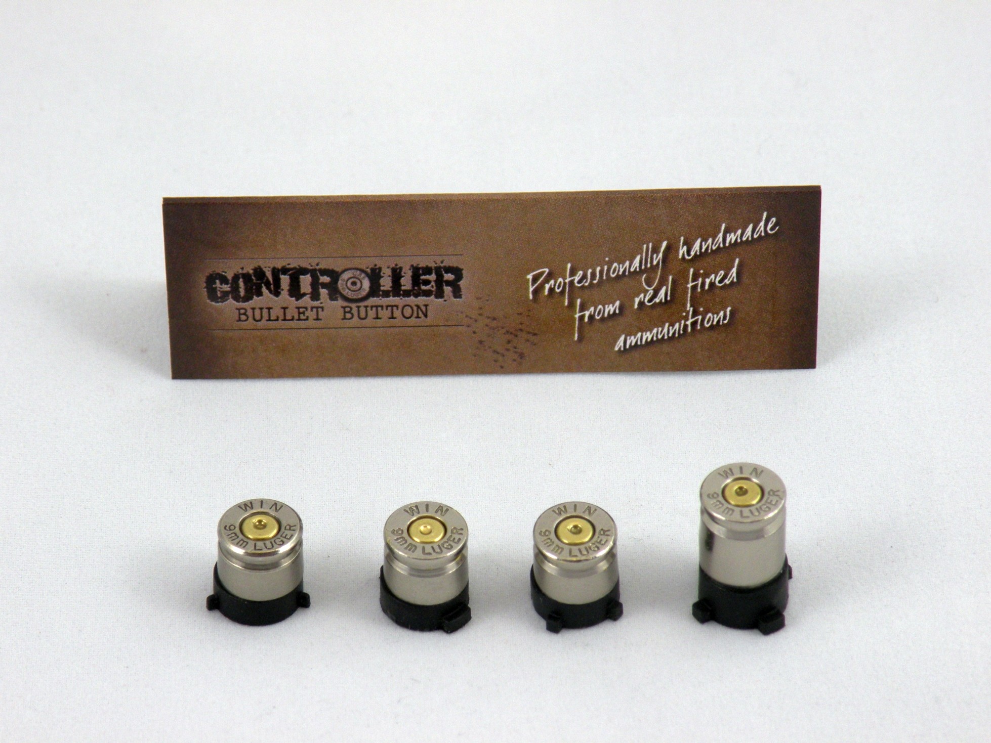 ABXY Bullet Buttons Nickel+Brass for XBOX One Controller