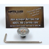 D-Pad Bullet Button Nickel+Nickel for XBOX 360 Controller w/ Torx L key