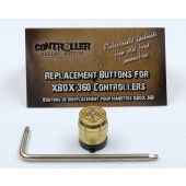 Home / Guide Bullet Button Brass+Nickel for XBOX 360 Controller w/ Torx L key